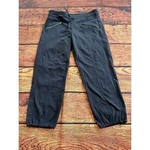 Athleta Metro Slouch Black Joggers Womens S Pants Athleisure Yoga Loungewear‎